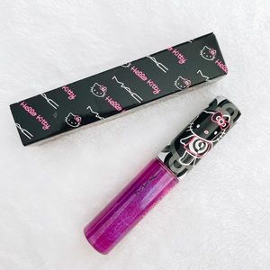 BNIB MAC Hello Kitty Lipglass “Fast Friends”